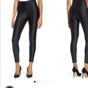 Good American Boss High Shine Pants - Never worn -